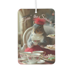 "Teas" the Season  Car Air Freshener