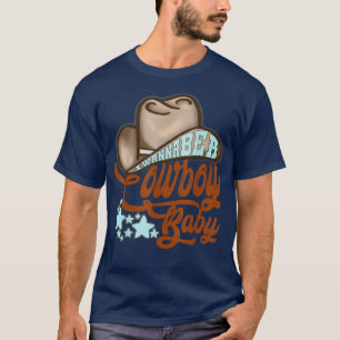 Teas Western I wanna be A Cowgirl Baby Rodeo Cowbo T-Shirt