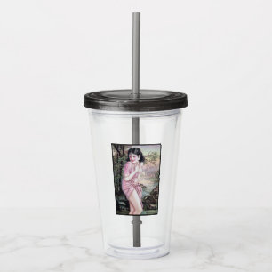 Tease in Stream Oasis by Shanghai China Girl Acrylic Tumbler