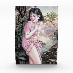 Tease in Stream Oasis by Shanghai China Girl Photo Block