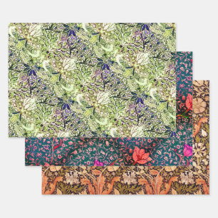 Teasel, Emelia, and William Morris Wrapping Paper Sheet