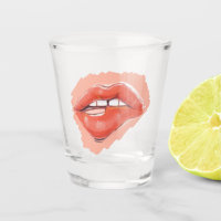 Teaser Lip-Biting Shot Glass | Flirty Cocktail