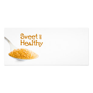 Teaspoon and brown sugar rack card