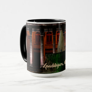 Teatro Delgollado, Guadalajara, Mexico at Night Mug