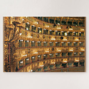 TEATRO LA FENICE Stretched Canvas Print Jigsaw Puzzle