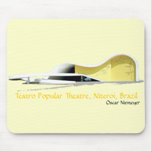 Teatro Popular Theatre, Niteroi, Brazil Mouse Pad