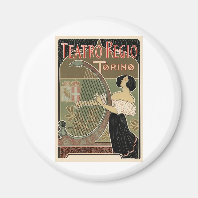 Teatro Regio Torino Magnet (Front)