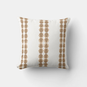 Tebeb Geometric Weave – Ethiopian Tribal Pattern Cushion