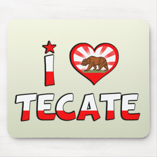Tecate, CA Mouse Pad (Front)