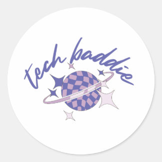 Tech Baddie Sticker