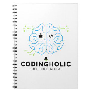 Tech Brain Coding Notebook for Programmers
