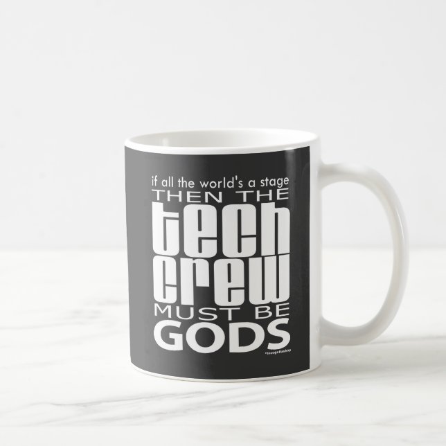 Tech Crew Gods Coffee Mug (Right)