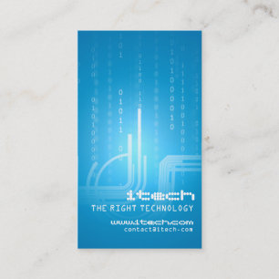 Tech Design Business Card