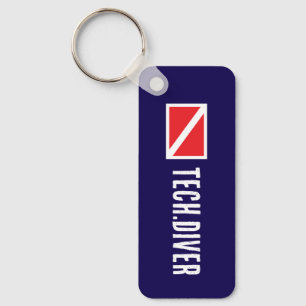 Tech Diver Key Ring