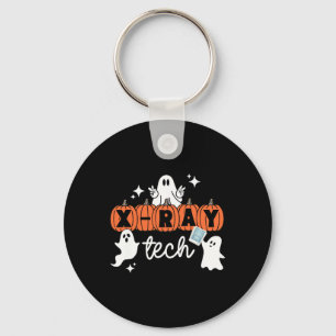 Tech Halloween Technician Squad Xray Tech Pumpkin Key Ring