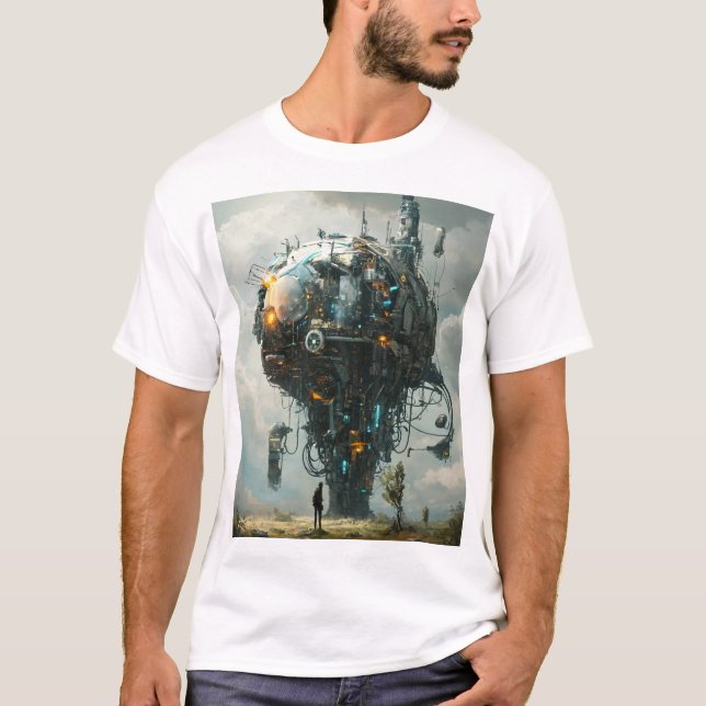 "Tech-Inspired T-Shirts: Futuristic Designs for th T-Shirt (Front)