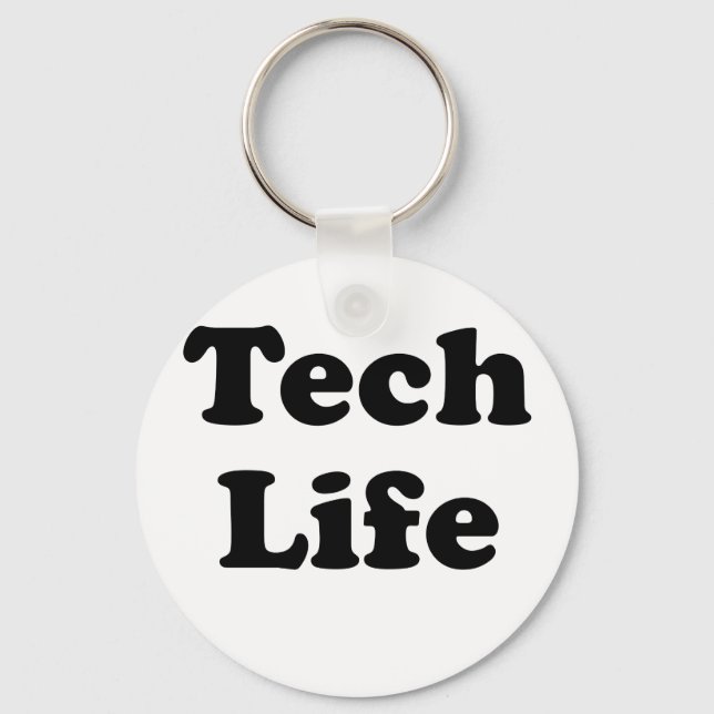 Tech Life Key Ring (Front)