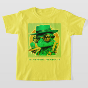 Tech Lizard Lunge Unisex T-Shirts
