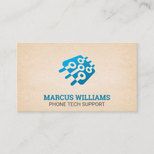 Tech Microchip Business Card