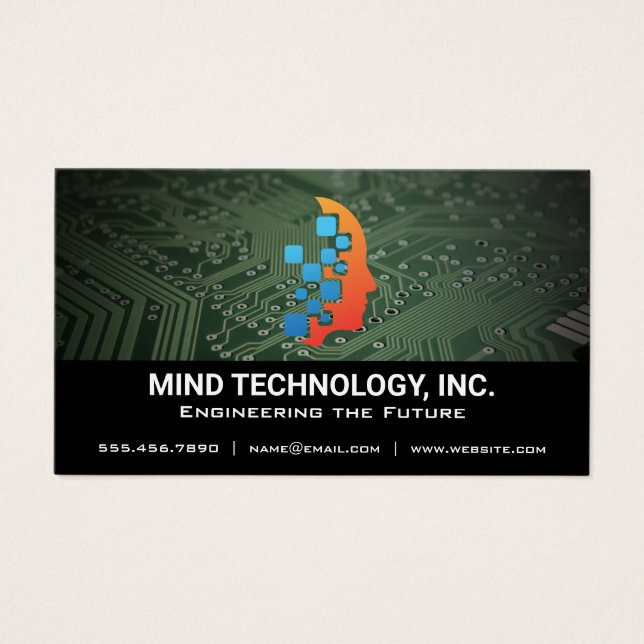 Tech Microchip | Mind Logo (Front)