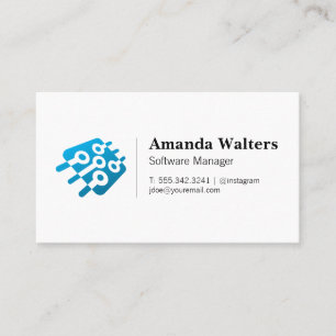 Tech Microchip   Software Hardware   Engineer Business Card
