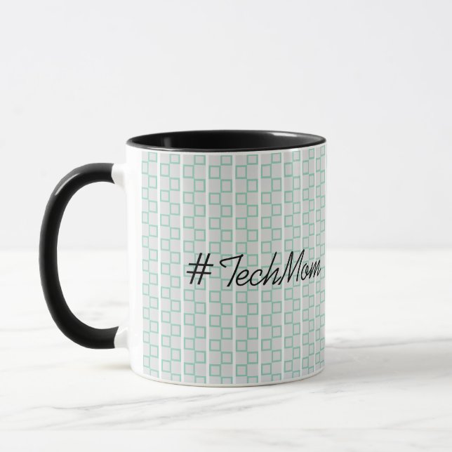 Tech Mum - But not the office mum! Mug (Left)