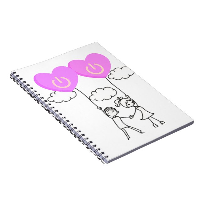 Tech Romance Art Notebook (Right Side)