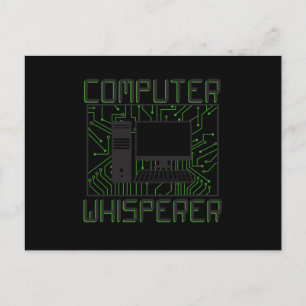 Tech Support Computer Whisperer Postcard