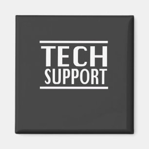 Tech Support Doge Goverment Trump Humour Magnet