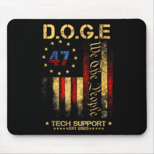 Tech Support Elon Doge Mouse Pad