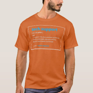 Tech Support Gift Definition Funny IT Computer Gee T-Shirt