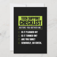 Tech Support Humor Checklist for Everyday Troubles