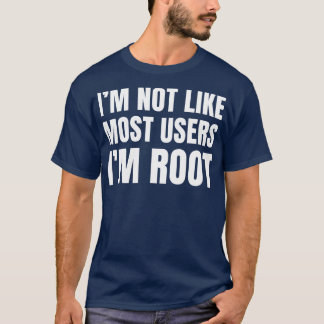 Tech Support IT Computer Nerd Funny Root Linux for T-Shirt