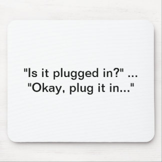 Tech Support / IT Mousepad