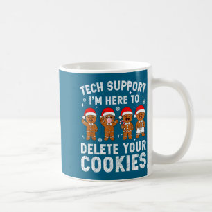 Tech Suprt Christmas Cookies Women Men Funny Chris Coffee Mug