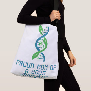 Tech & Triumph: Proud Biotechnology Grad Mum 2025 Crossbody Bag
