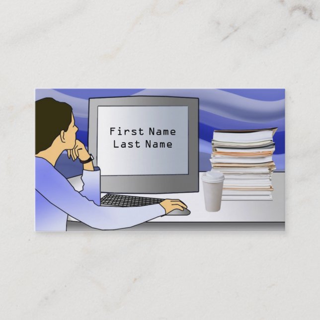 Techical Writing Business Card (Front)