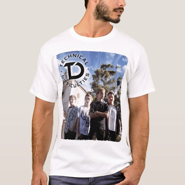 Technical Difficulties band photo T-Shirt (Front)
