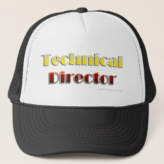 Technical Director (Text Only) Trucker Hat