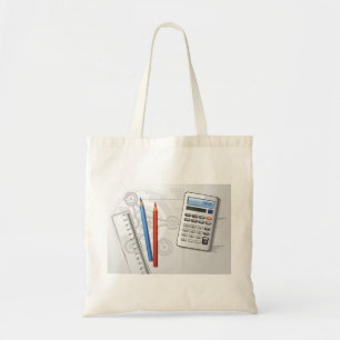 Technical Drawing Office Supplies Tote Bag