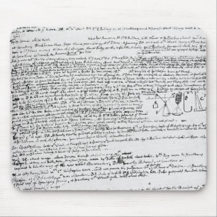 Technical drawings mouse pad