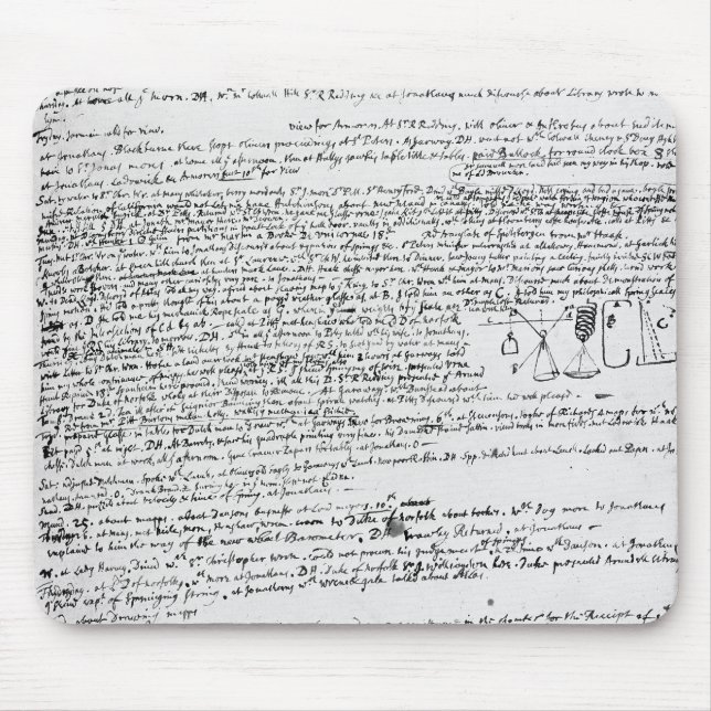 Technical drawings mouse pad (Front)