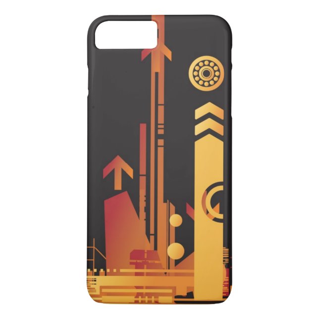 Technical halftone background 2 Case-Mate iPhone case (Back)