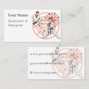 Technical Mastery - Precision and Martial Agility Business Card