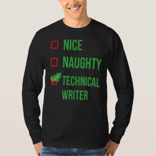 Technical Writer Funny Pajama Christmas T-Shirt