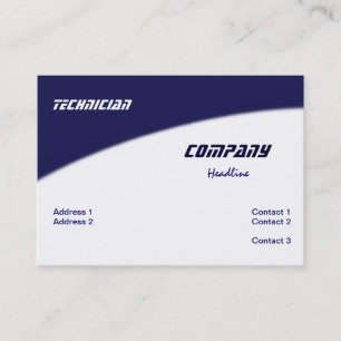 Technician Business Card