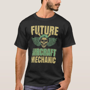 Technician Skull  Engineer Aircraft Mechanic 1 T-Shirt