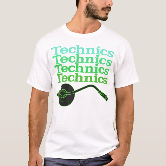 Technics Turntable T-Shirt (Front)