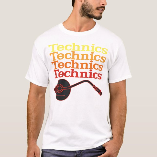 Technics Turntable T-Shirt (Front)