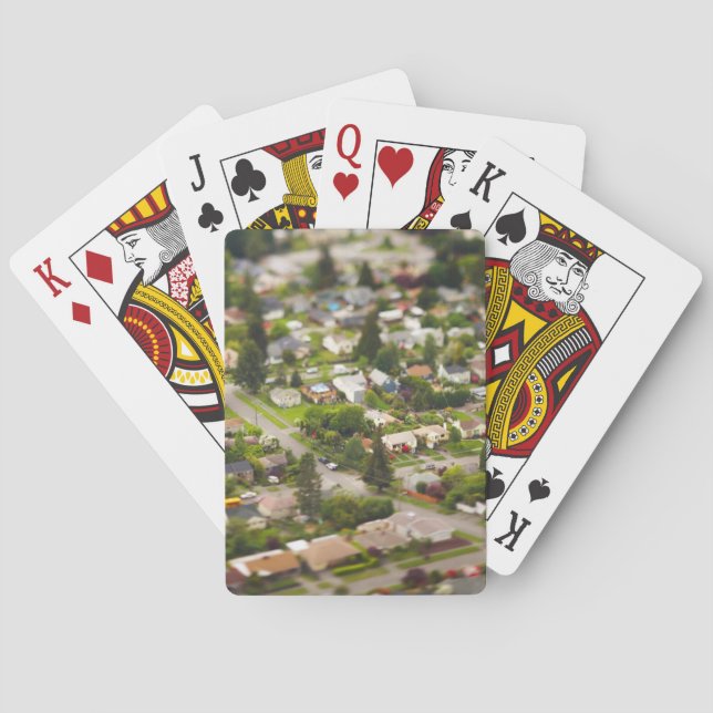 Technique #1- tilt/shift lenses playing cards (Back)